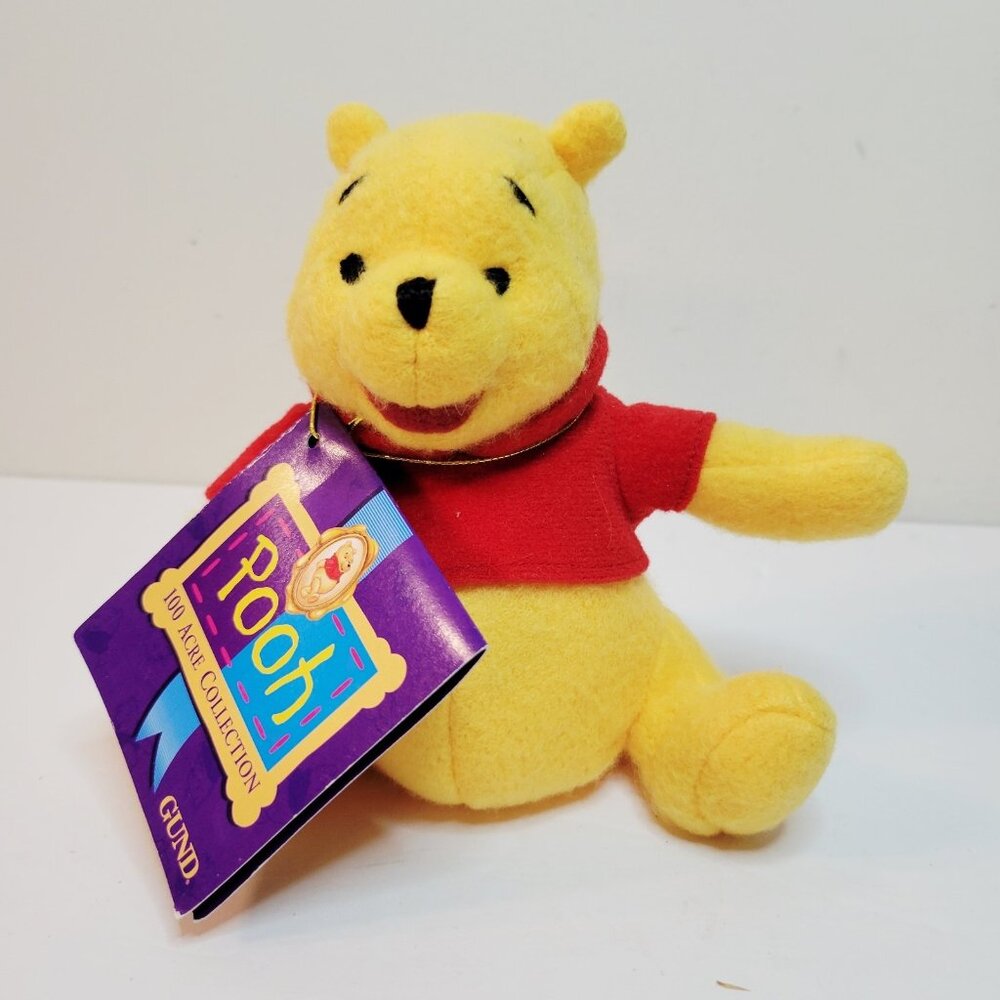 Gund 100 Acre Collection Winnie the Pooh Mini Plush Stuffed Animal Toy
